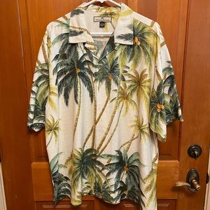 Vintage Tommy Bahama size L silk shirt